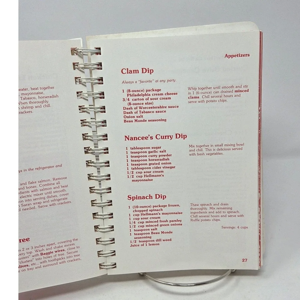 Yes You May Have The Recipe Maria Baker Spiral Cookbook 1994 7th Printing